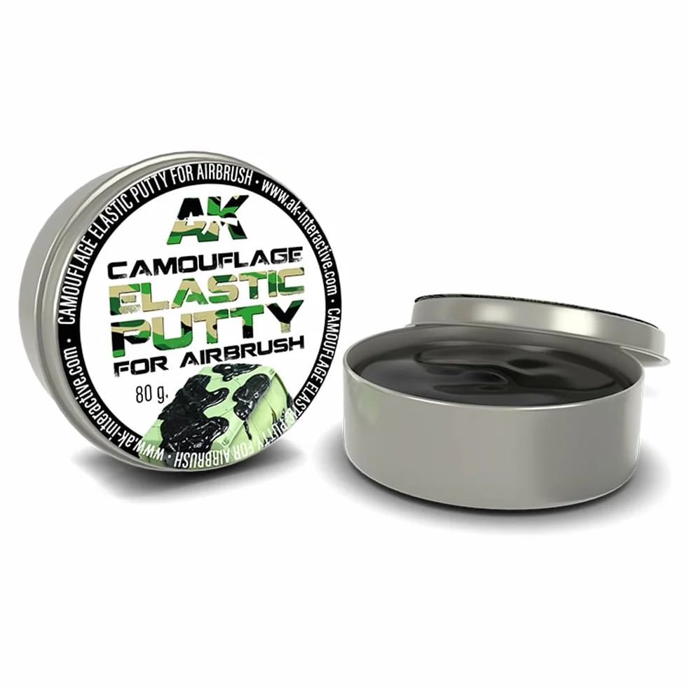 AK TOOLS AK8076 Camouflage Elastic Putty (80g)
