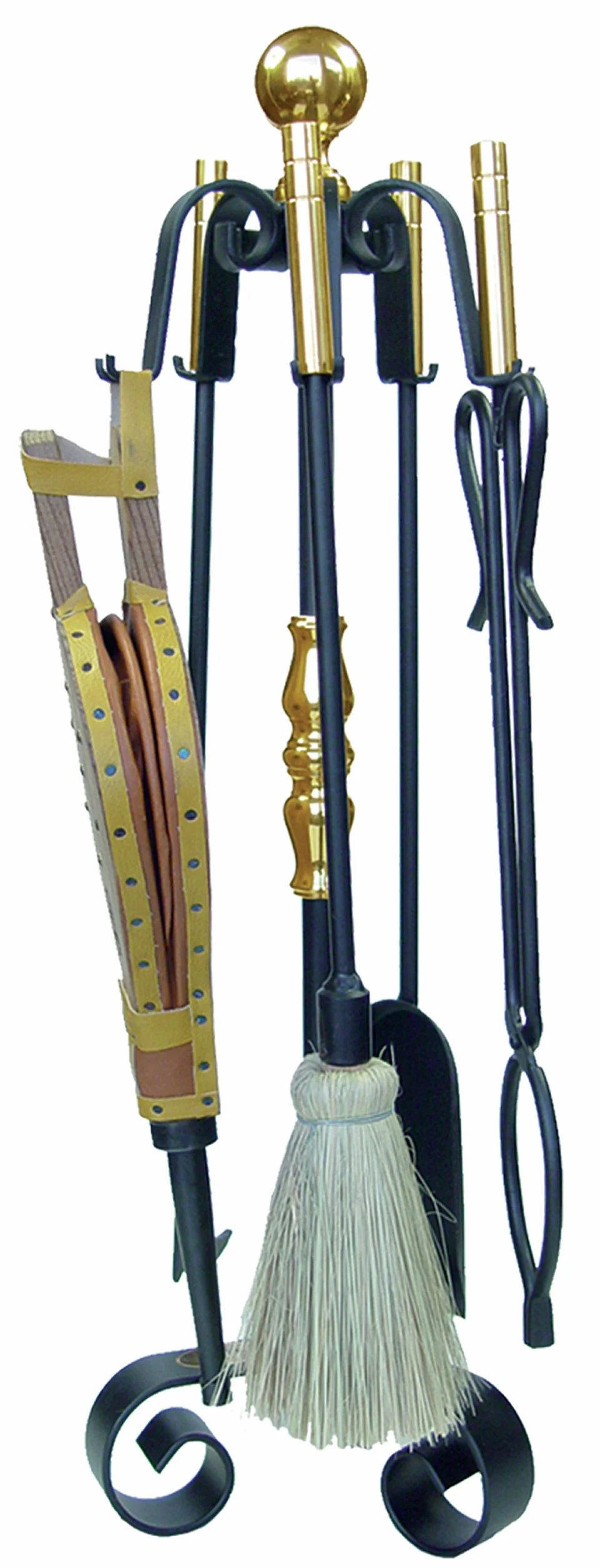 JEU CHEMINÉE FORGE 5 PIÈCES 70 CM