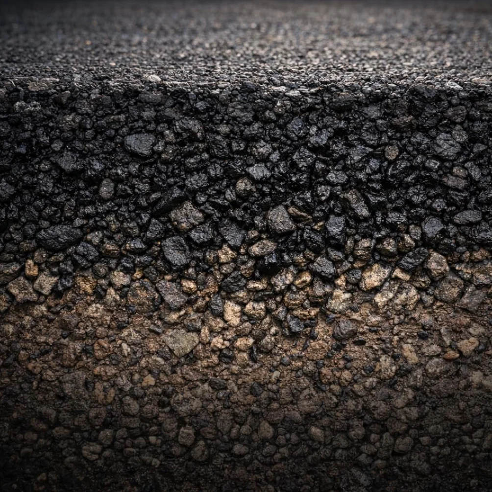 GiDeli Bitume à froid 10 kg dans un seau - Prêt à l'emploi pour réparation d'asphalte et remplissage de fissures - avec une granulométrie de 0-8 mm - Enduit bitumineux - Utilisation universelle