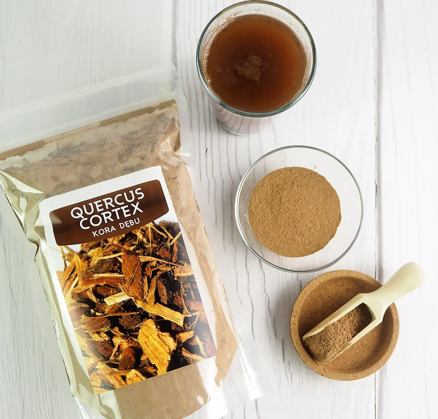 Ecorce de chêne moulue poudre 900G