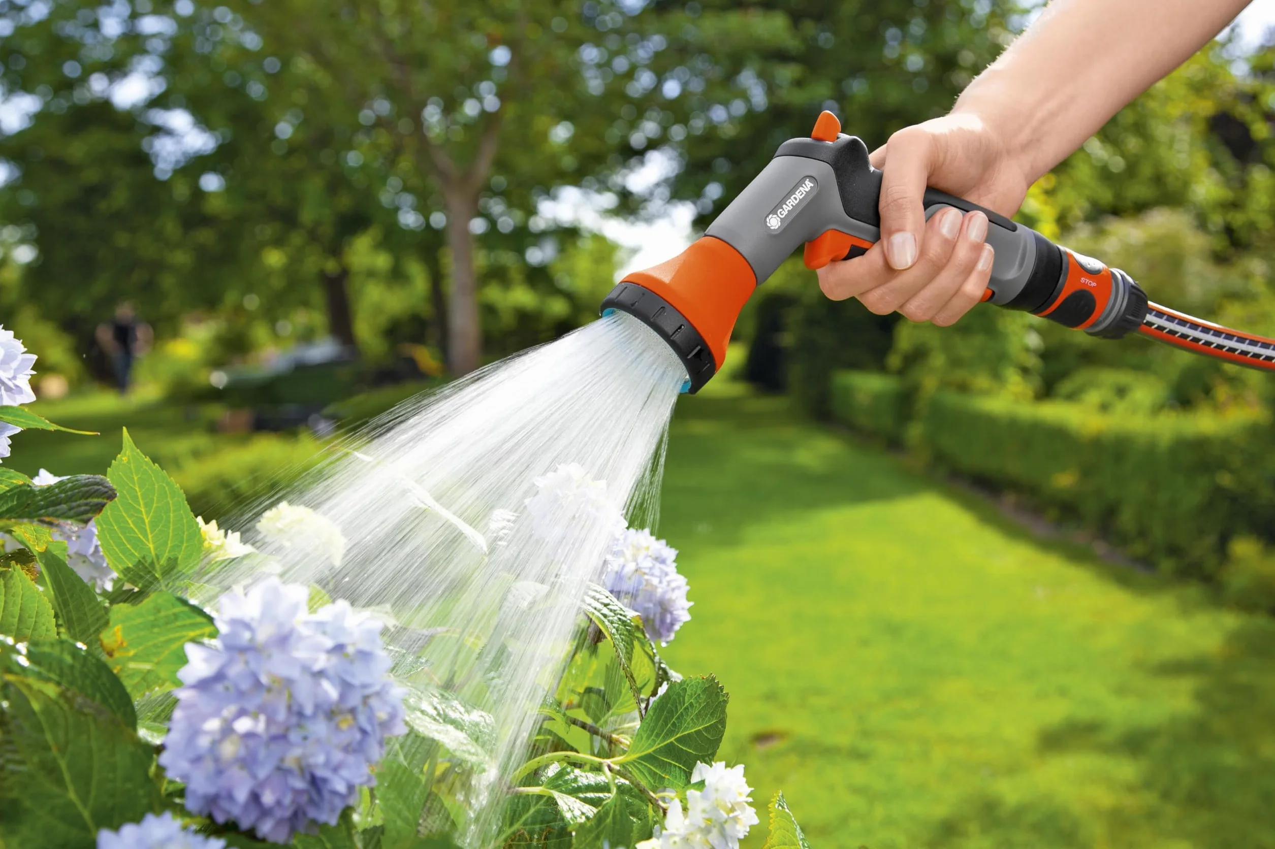 Gardena Classic Pistolet-arrosoir multijet lance d'arrosage résistant au gel 18311-20