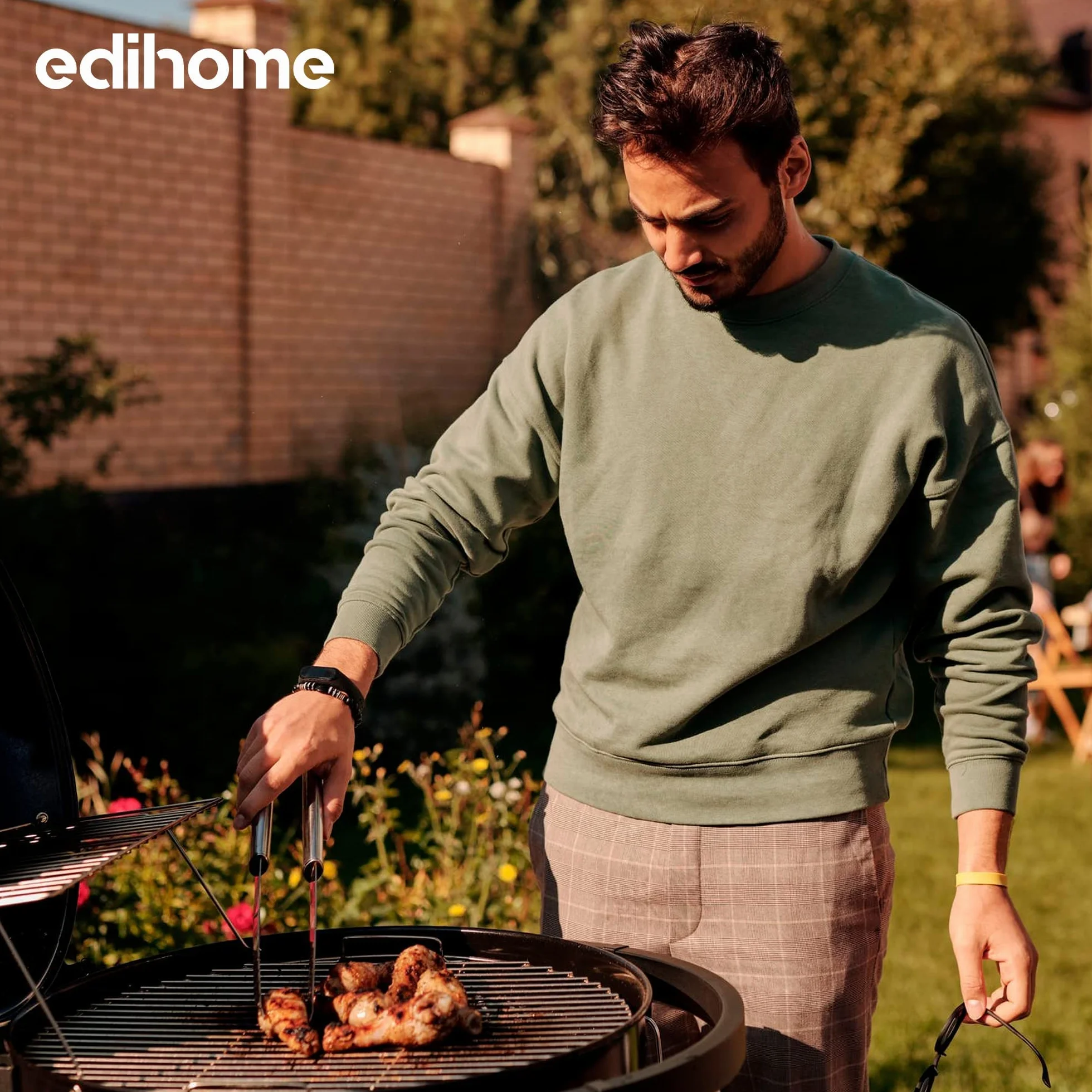 Edihome Kit Barbecue Acier Inoxydable 25 pièces Professionnel