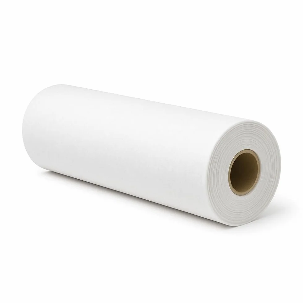 Rouleau Géotextile Non Tissé 1 x 10 m 150g/m2 Polyester Toile de Paillage Anti-Mauvaises Herbes