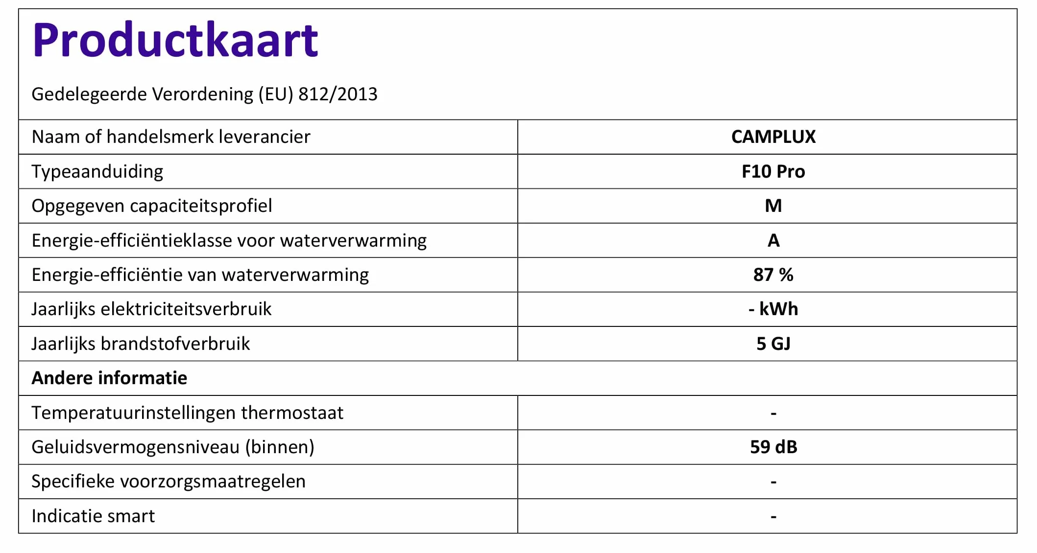 CAMPLUX F10 Pro Chauffe-Eau à Gaz 10L Portable Pompe à Eau Butane/Propane 28-37mbar Douche Extérieure Camping Caravaning