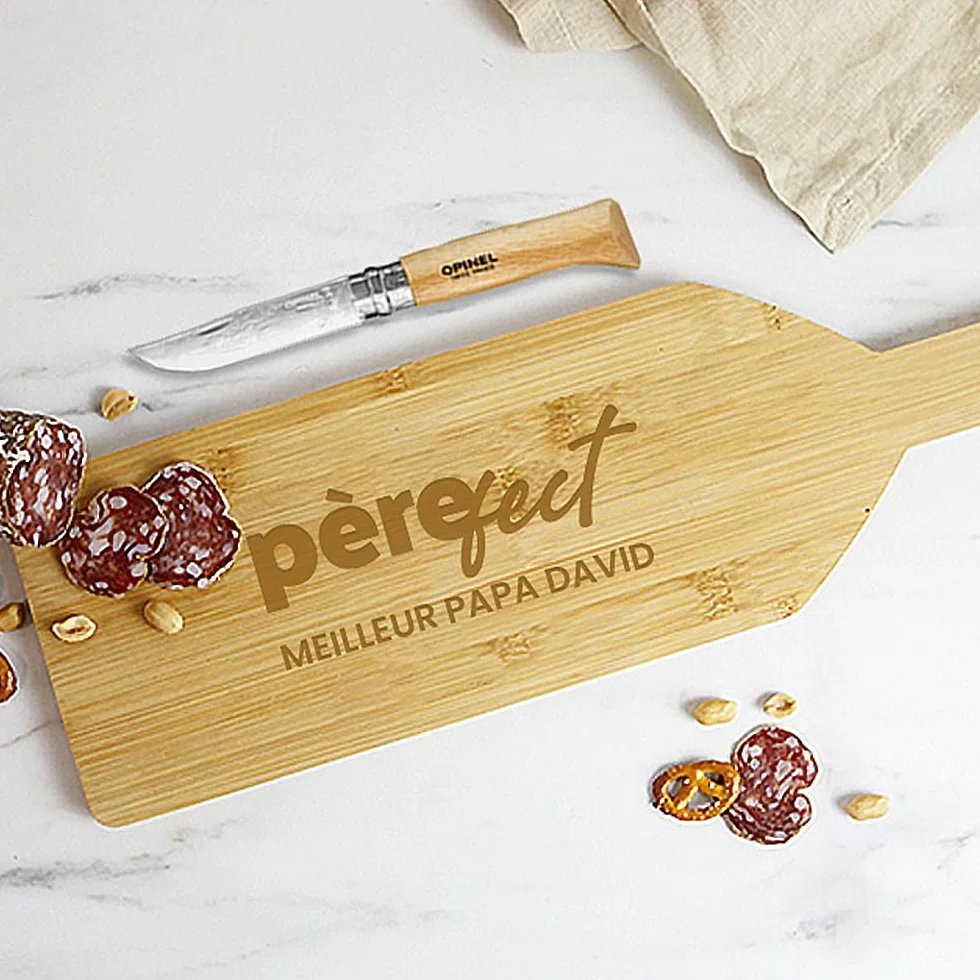 Planche apéritif personnalisable Père-fect