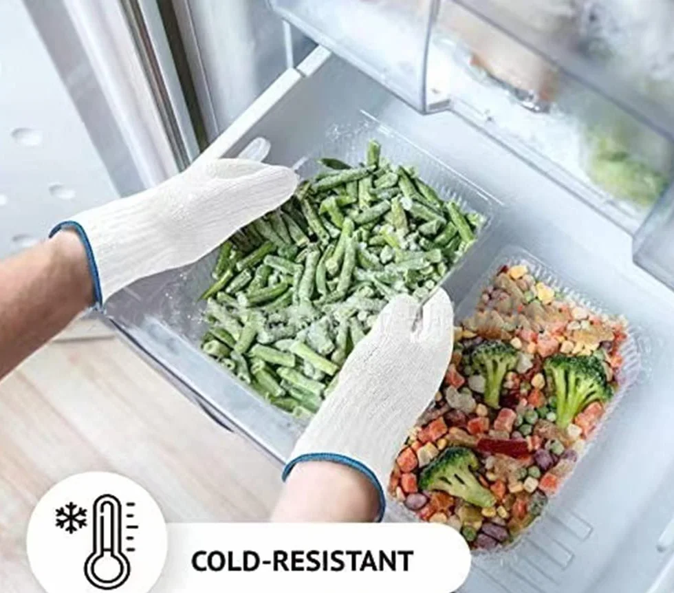 Gants de cuisine résistants à la chaleur pour protection cuisine, pâtisserie, casserole, grill