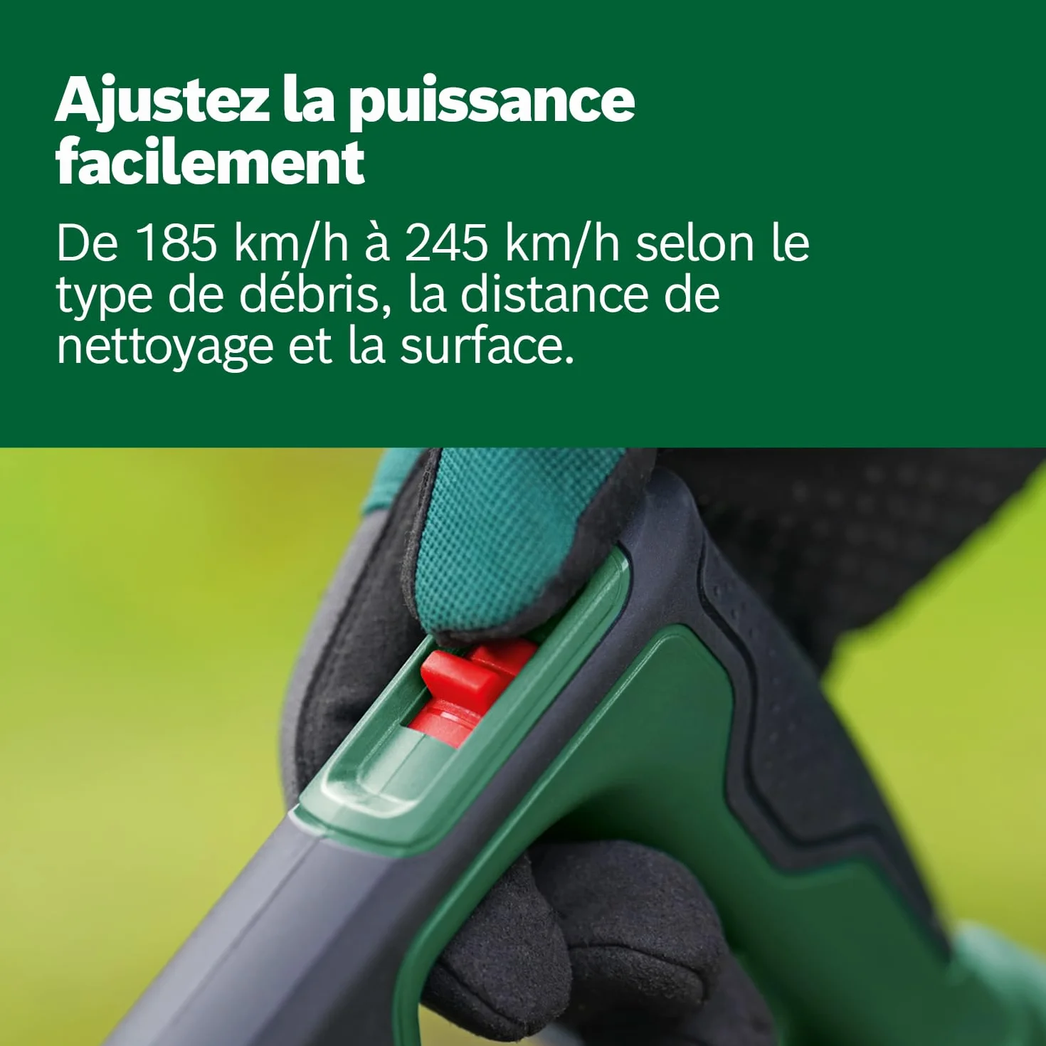Bosch UniversalLeafBlower 18V-130 Souffleur de Feuilles sans Fil 18V