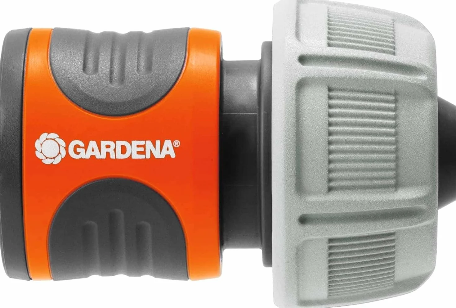 GARDENA Raccord d'Arrosage Rapide 19 mm (3/4") Enfichable Début de Tuyau Étanche Rainures Encastrées (18216-20)