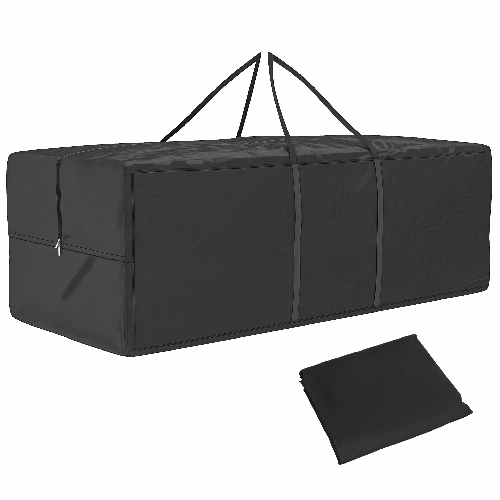 Outsunny Sac de rangement 600D Oxford 840L 100kg UV30+ étanche 175x80x60 cm Noir