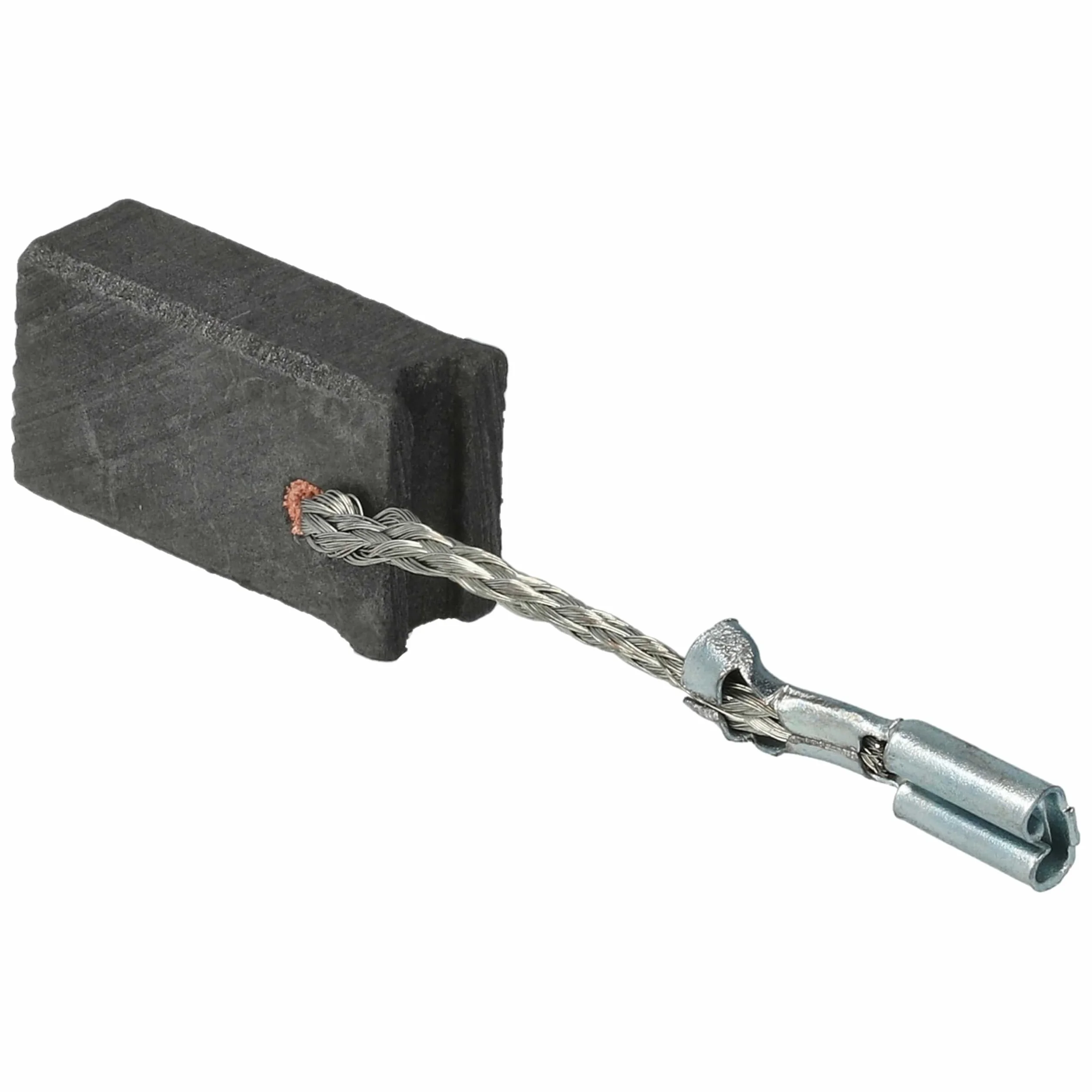 vhbw 2x balais de charbon 6 x 10 x 17 mm compatible avec Bosch GWS 19-125 CI 3601G9N000 outil électrique