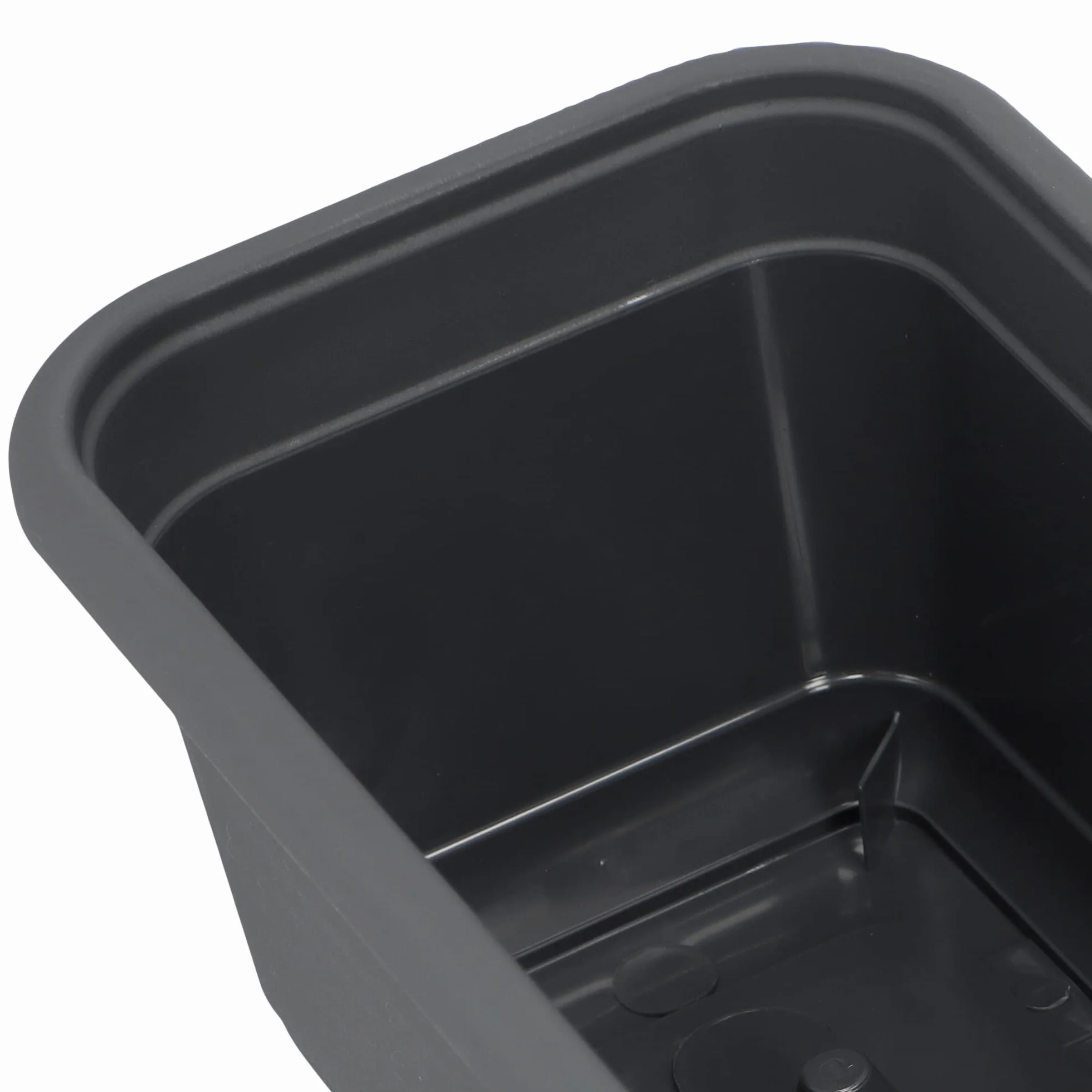 KADAX Jardinière 40 cm anthracite - Pot de fleurs pour balcon terrasse extérieur