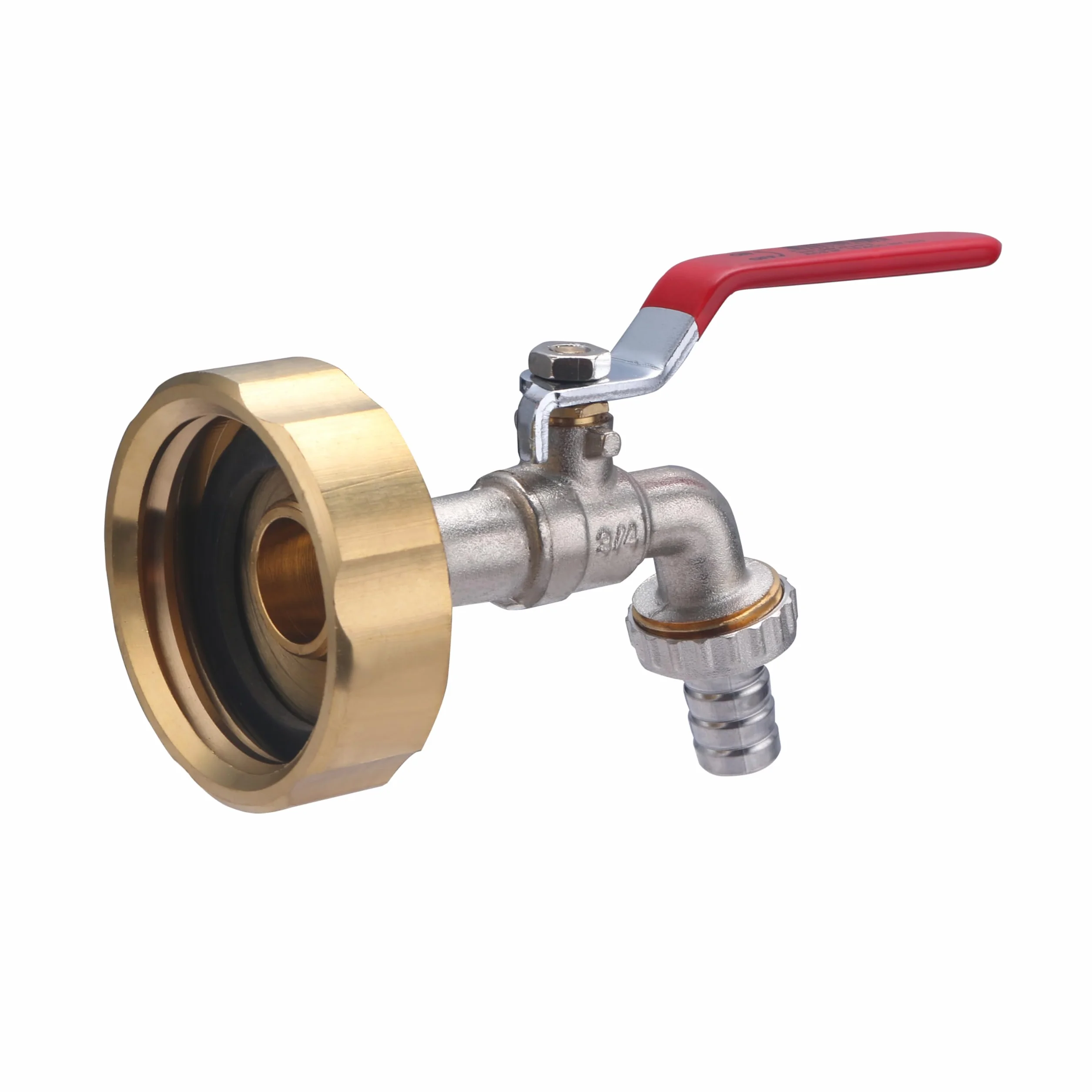 AROZ Robinet de Cuve quart de tour Raccord adaptateur S60 Femelle 20x27 (3/4)