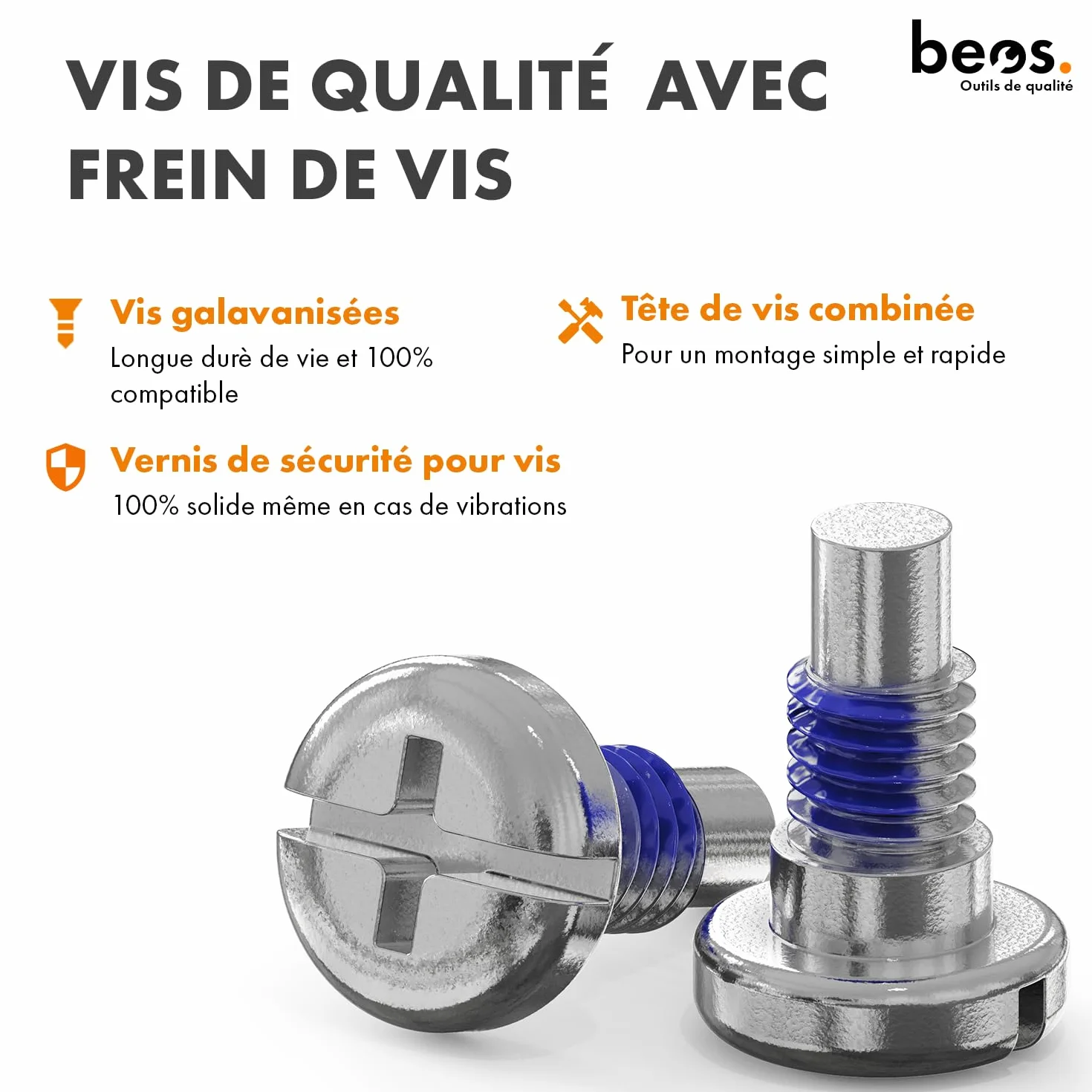 BEOS 36 Lames de Rechange Premium Titan avec Vis Sécurité Compatibles Mammotion LUBA LUBA 2 YUKA