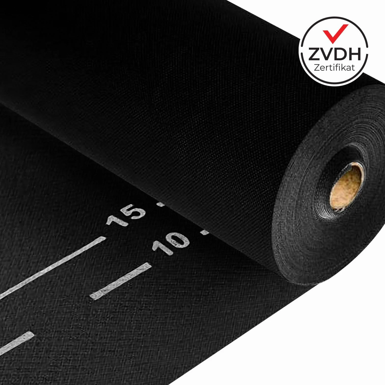 HAUSA membrane de sous-toiture Premium HU150 150g/m² 75m² (1,5mx50m) classe UDB-A/USB-A selon ZVDH, résistante à la pluie et ouverte à la diffusion, résistante aux UV, sans bande adhésive
