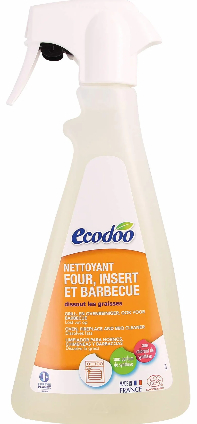 Ecodoo dégraissant four insert barbecue 500ml