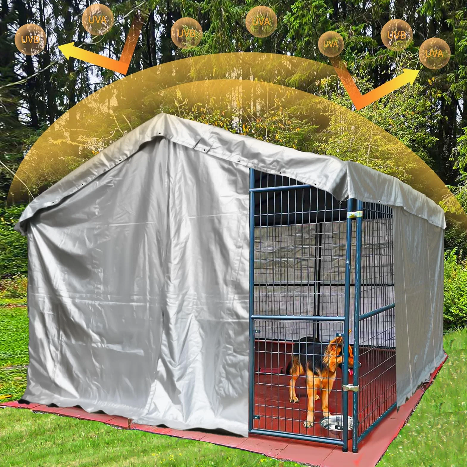 Bâche imperméable et résistante en polyéthylène pour extérieur,épaisseur de 160 g/m²,résistante au Gel et aux UV,pour Jardin,tonnelle,Camping,Meubles,abri de Jardin