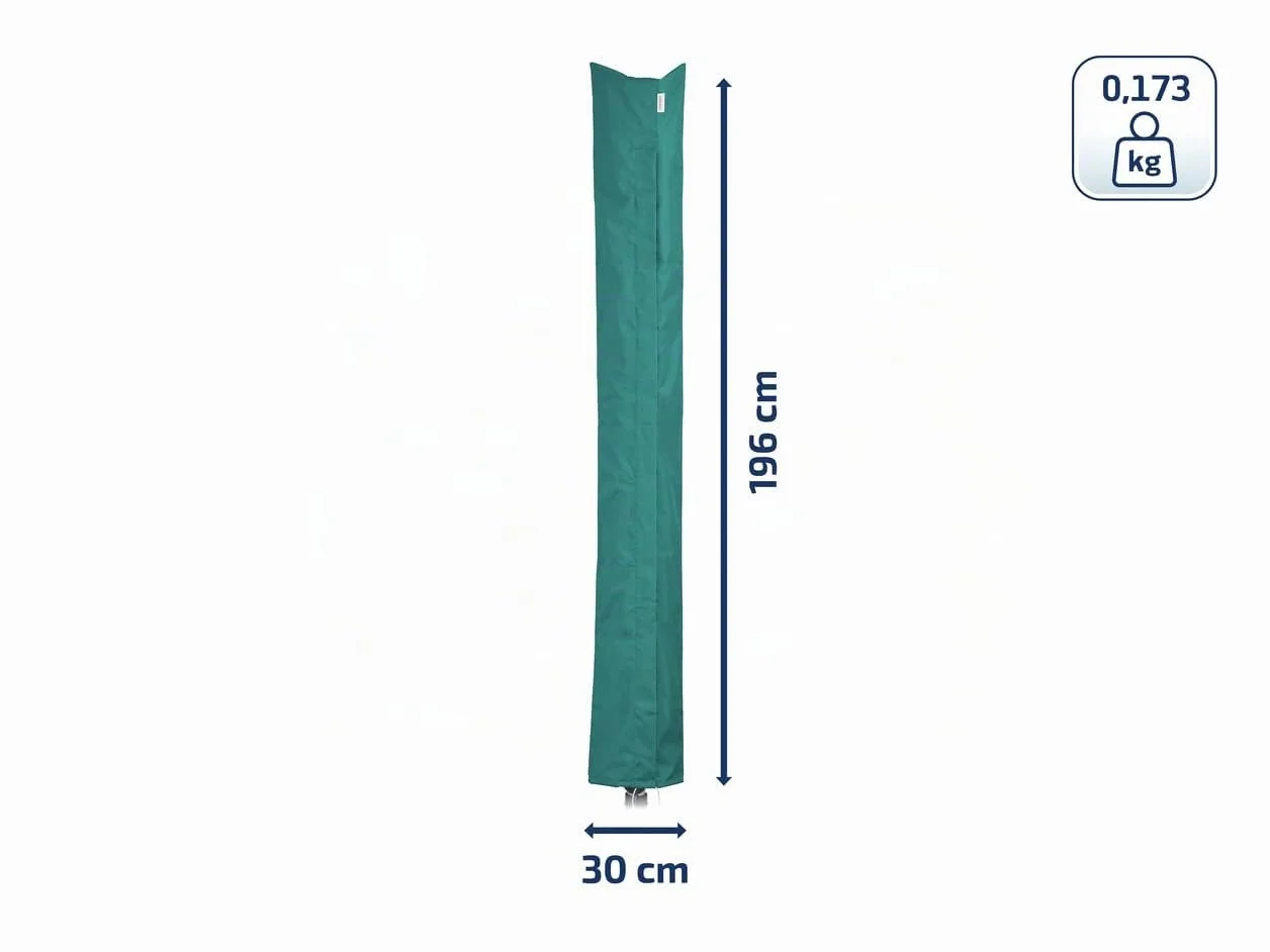 Leifheit Housse de protection pour séchoir parapluie, étui de rangement résistant aux intempéries zippé