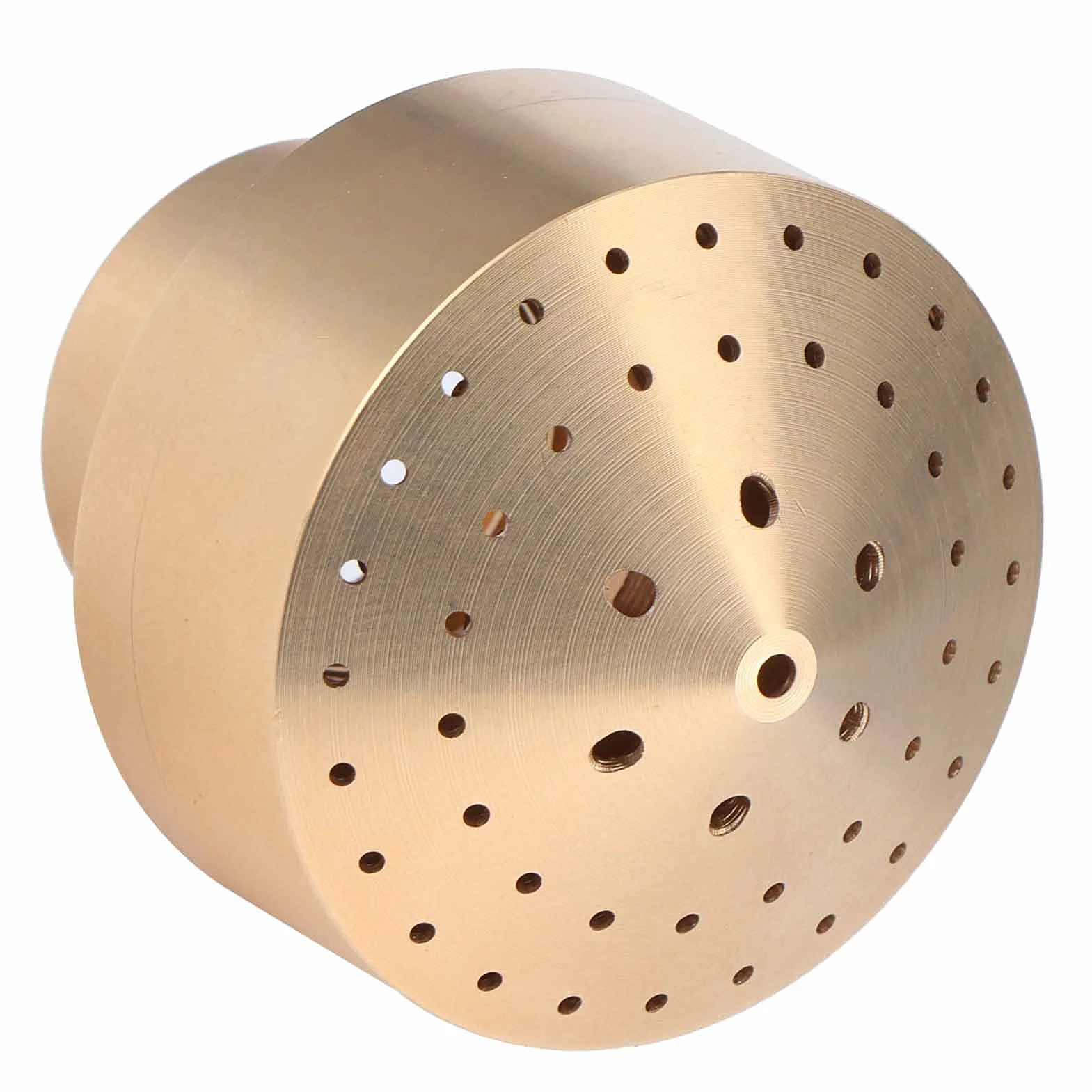 Tbest Tête d'arrosage Buse Fontaine Laiton G1/2 Filetage Femelle 20mm Spray Paysager Jardin Effet Feu d'artifice Résistant Haute Pression