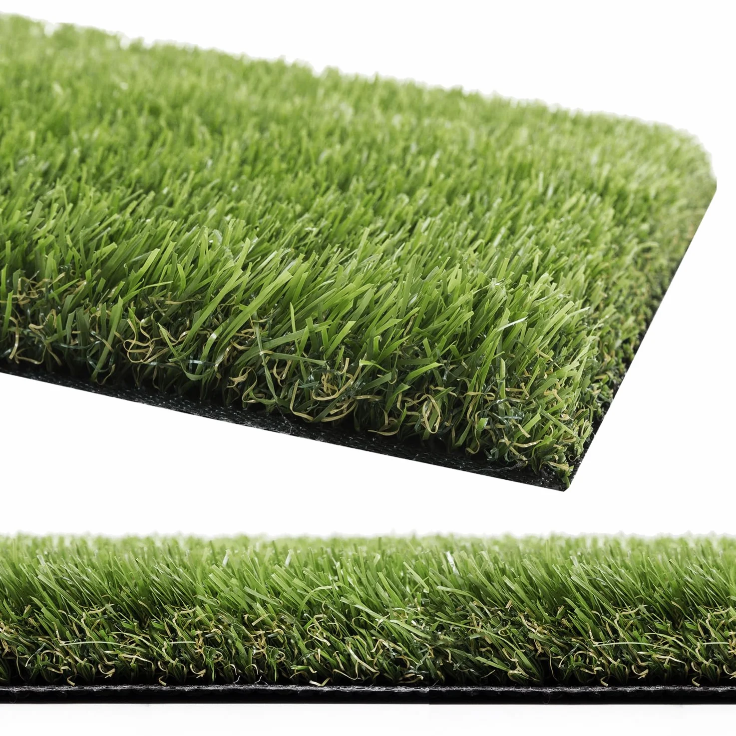 Gazon synthétique artificiel 30 mm 2 x 10 m pelouse verte drainante
