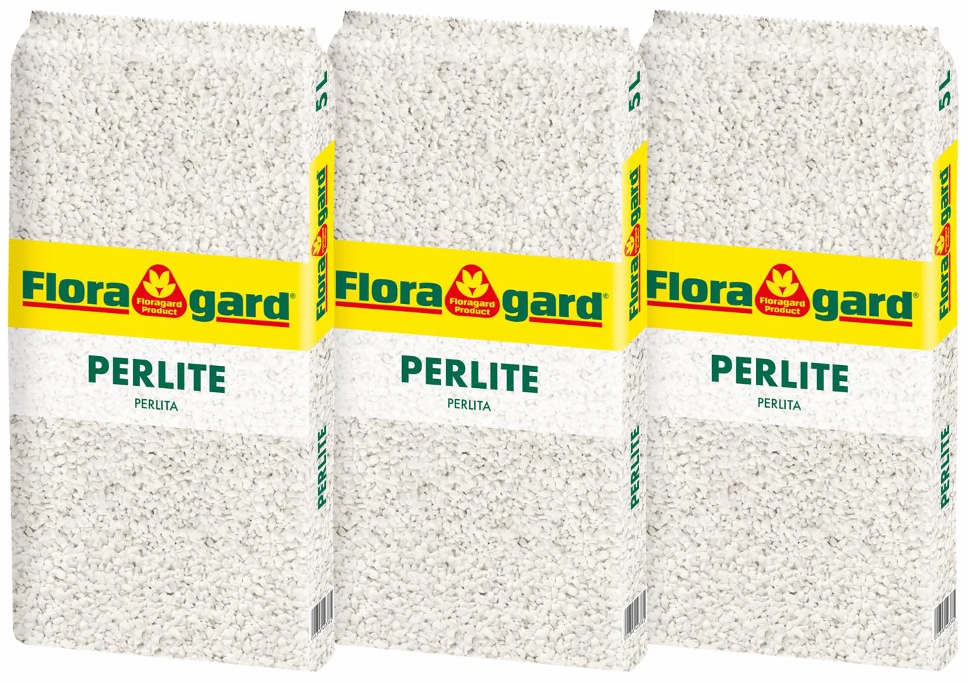 Floragard Perlite 3x5 litres Aération du Sol Croissance Végétale