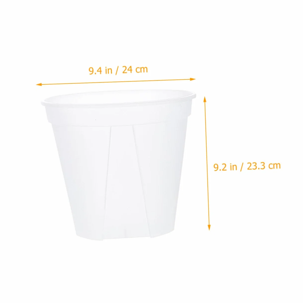 Pots À Orchidées Transparent avec Trous Lot 2pièces Yardenfun pour Plantes Intérieur Extérieur