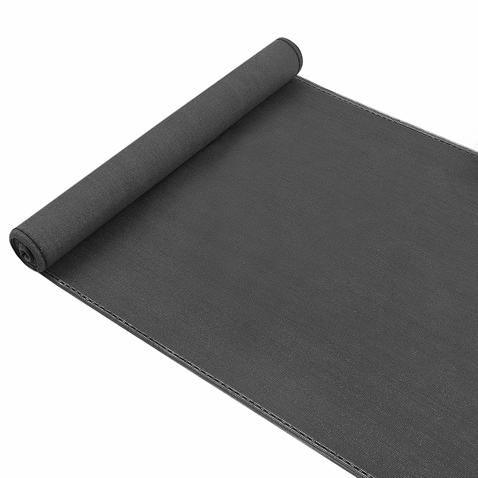 WOLTU Filet d'Ombrage HDPE 180 g/m² 1x10m Anthracite Brise-Vue Extérieur