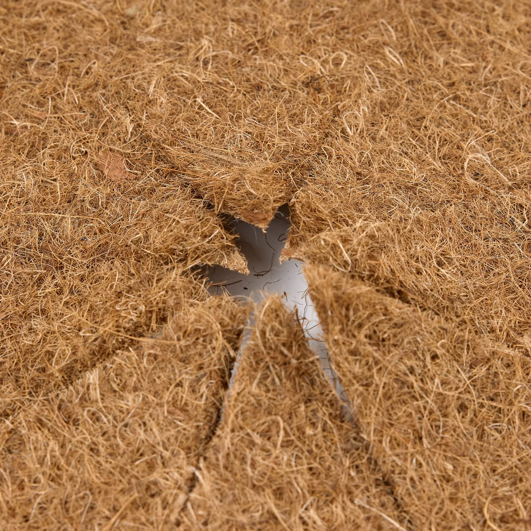 La Cordeline Lot 10 Disques Paillage Ø 40 cm Fibre Coco Naturel 900g/m² - Tapis Protection Plante