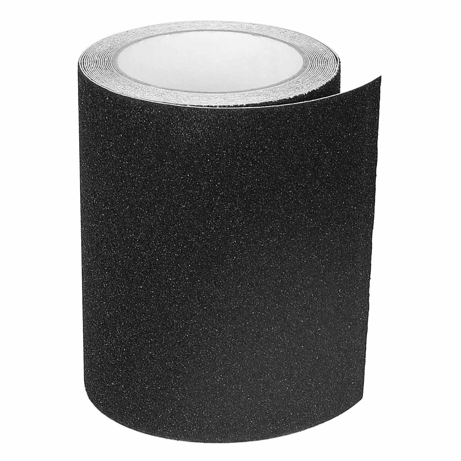 Bande Antidérapante Adhésive pour Escaliers, Friction, Abrasif pour les Sécurité, Escabeau, Intérieur, Extérieur, Haute Traction, 15CM x 5M, Noir