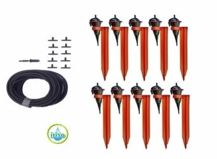IRISO Kit réserve 10 goutteurs avec Supports
