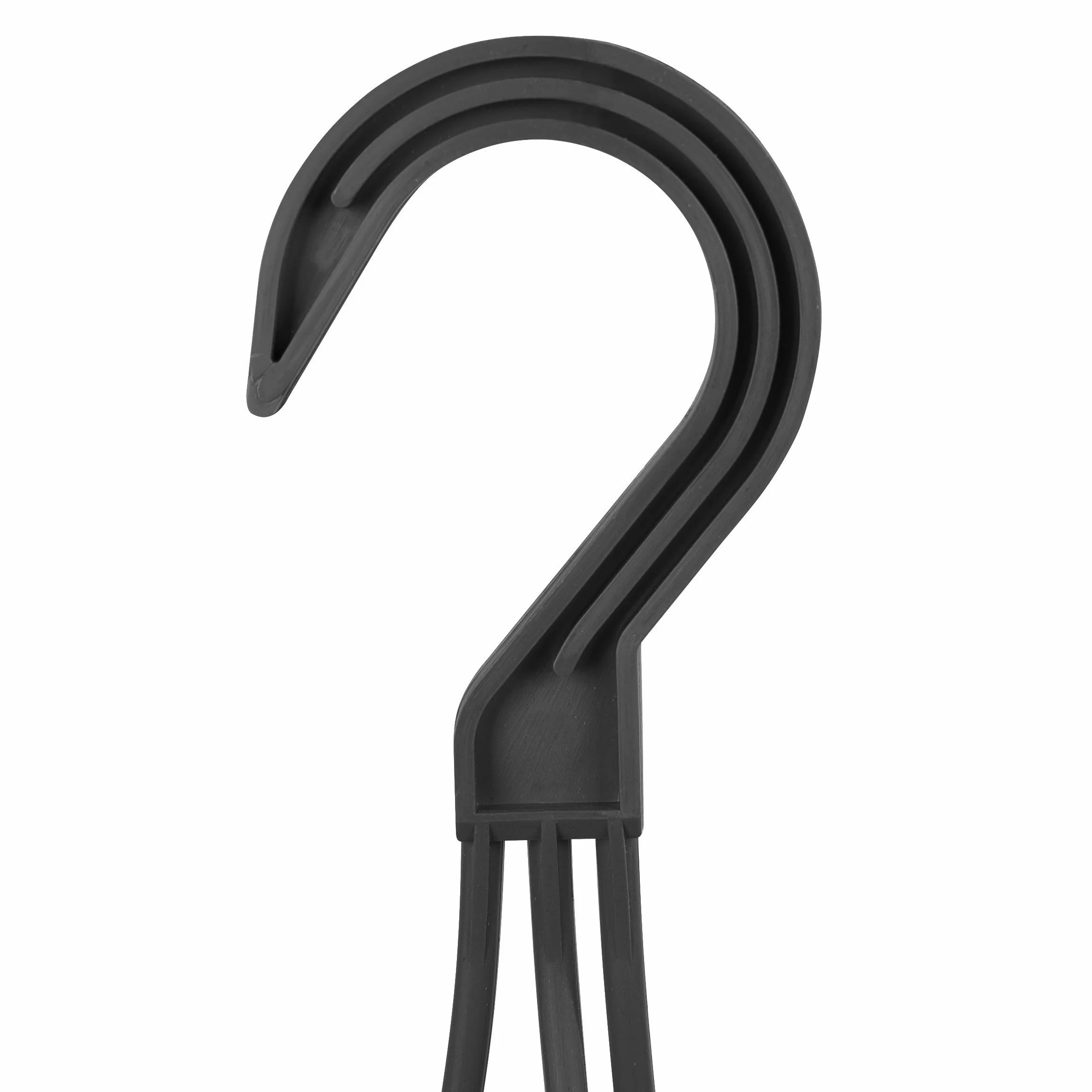Greemotion Panier à Fleurs Suspendu Lea, Pot de Fleurs Plastique Ø 25 cm, Anthracite