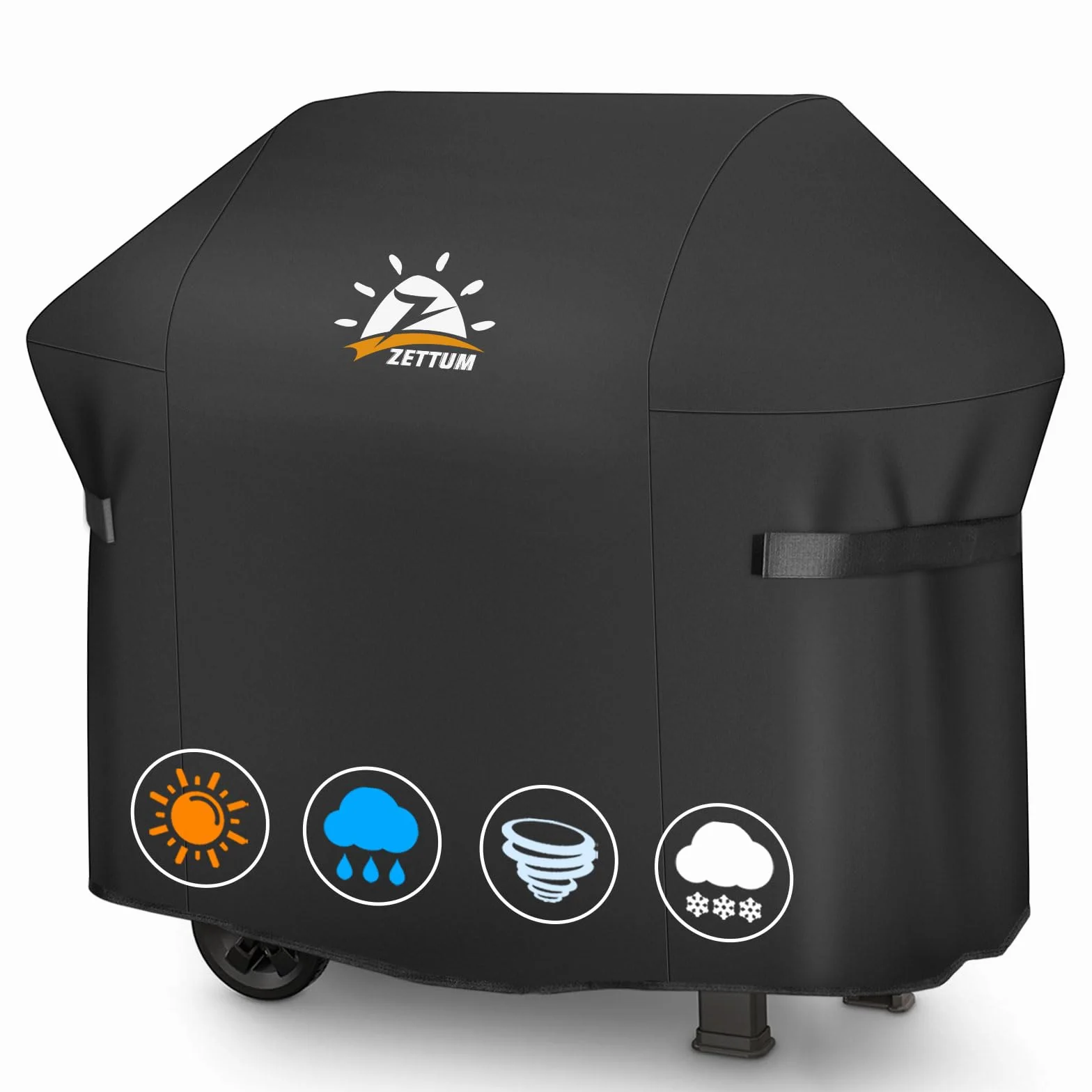 Zettum Housse de barbecue 132 cm pour Weber Spirit série 300 - Bâche imperméable E310 E315 E330 Spirit II E310