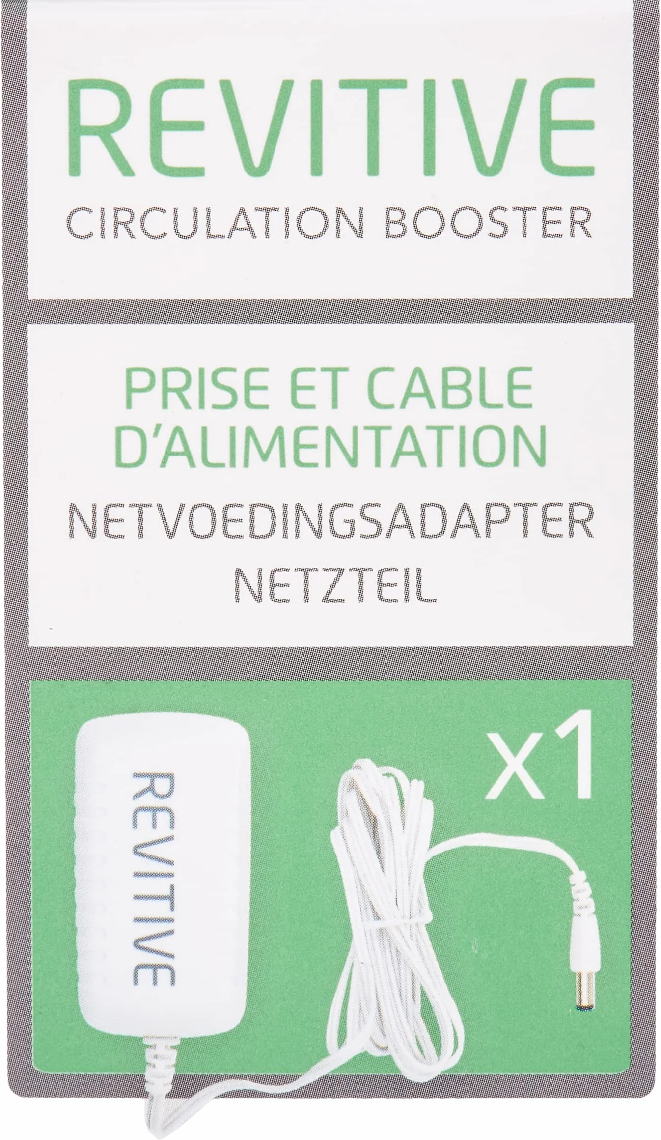 Revitive Prise Et Cable D’alimentation