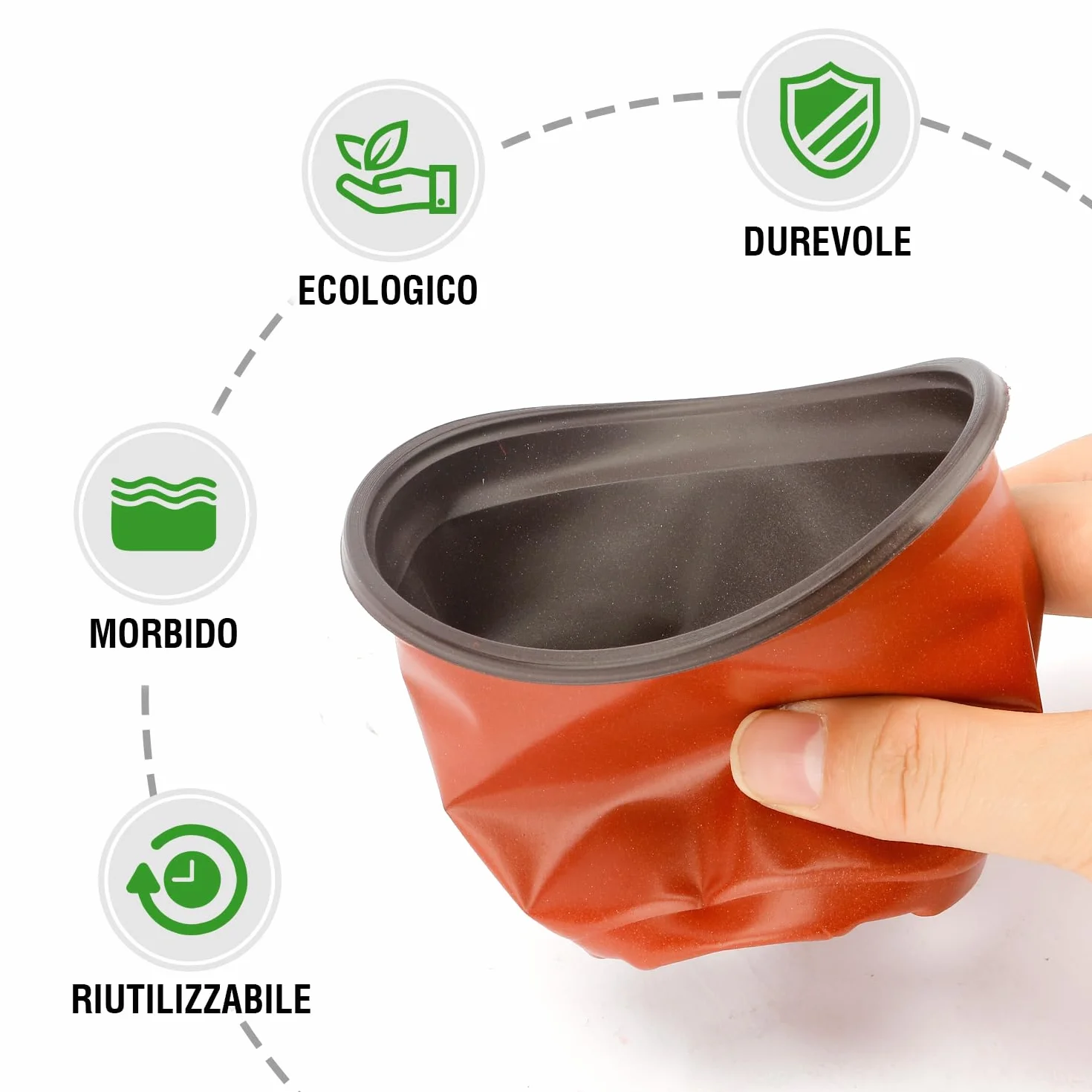 Pots de Fleurs en Plastique 100 Pièces avec Trous de Drainage pour Semis et Repiquage