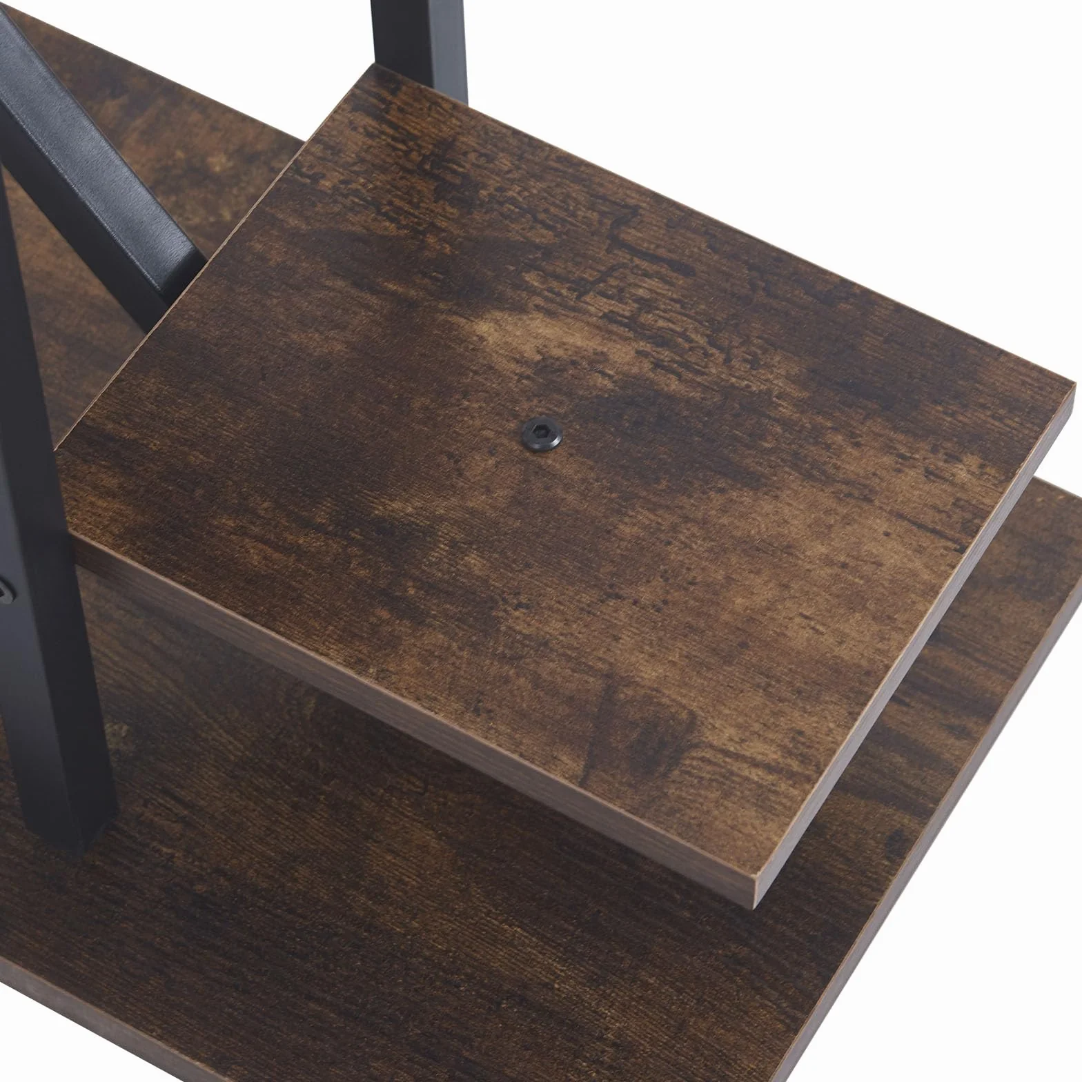 Étagère à plantes avec lumière 160 cm 6 niveaux bois métal support plantes extérieur intérieur jardin balcon