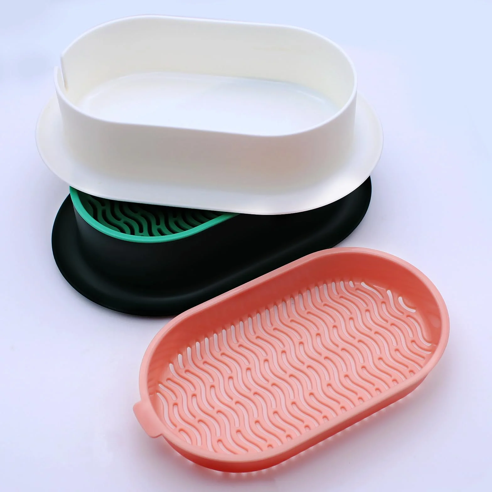 Bacs à Germer pour Herbe à Chat Fraîche, Plastique 2 Pièces