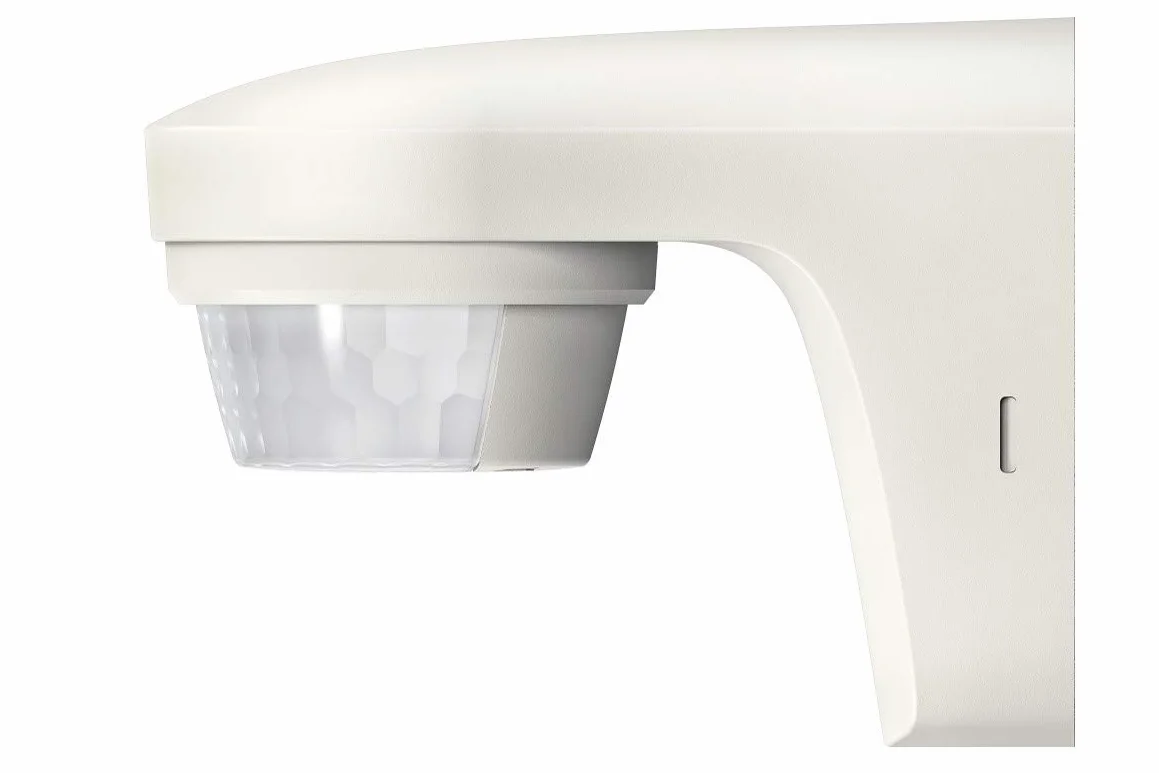 Theben 1010505 theLuxa S180 WH - Détecteur de Mouvement (PIR) - pour l'extérieur - Couverture Angulaire 180° - Blanc