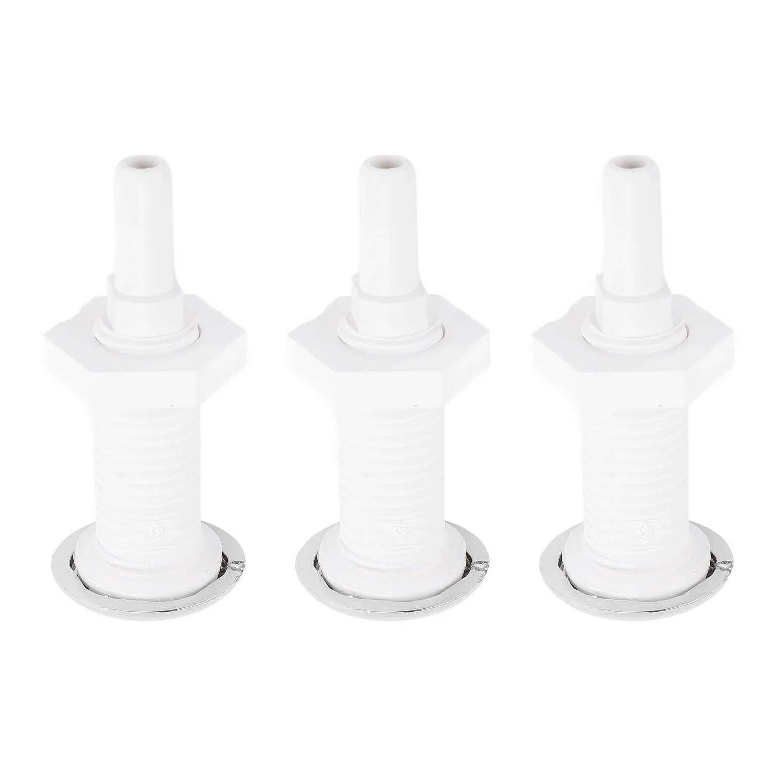 Lot de 3 buses d'air PVC 30 mm droites pour piscines