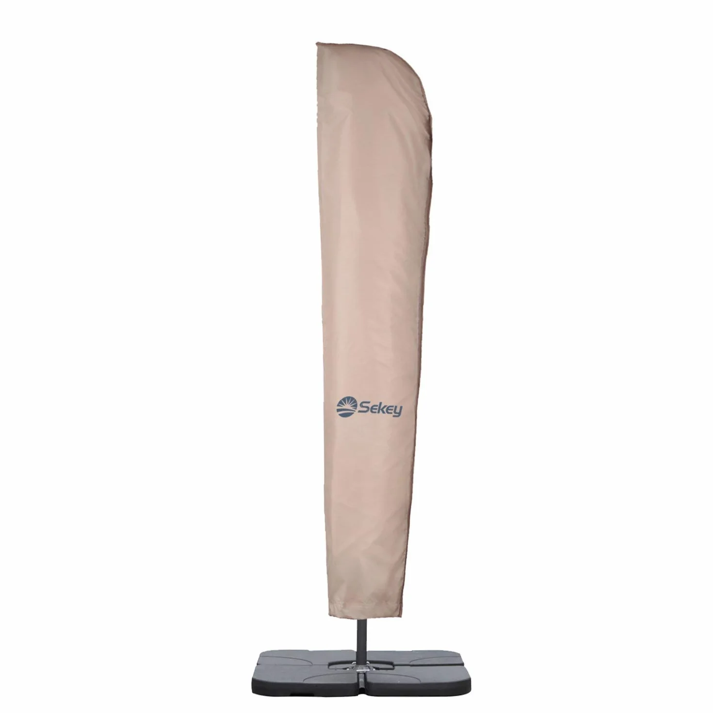 Sekey Parasol Capuchon de Protection 265×48/70 cm Polyester 100% Etanche Résistant aux UV