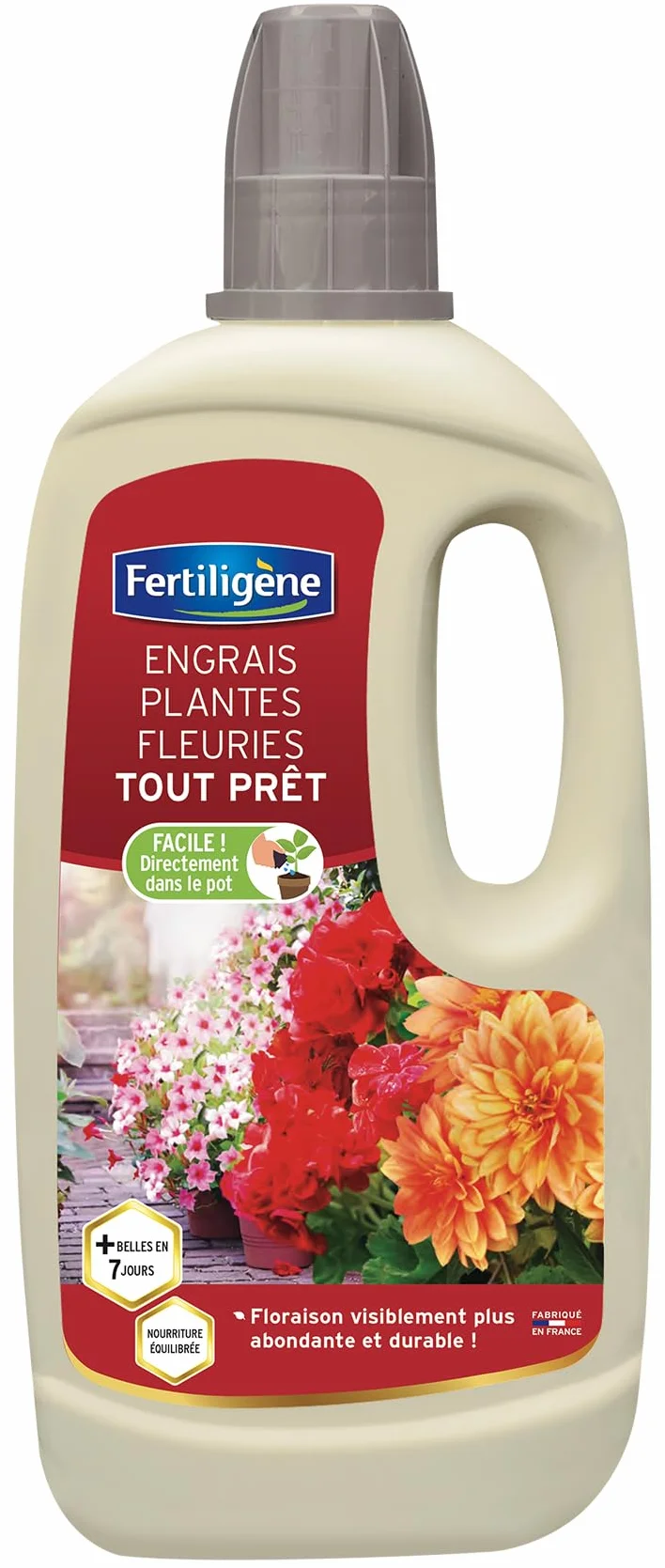 Fertiligène FGRPAL1 Engrais Liquide Plantes Fleuries 1 L