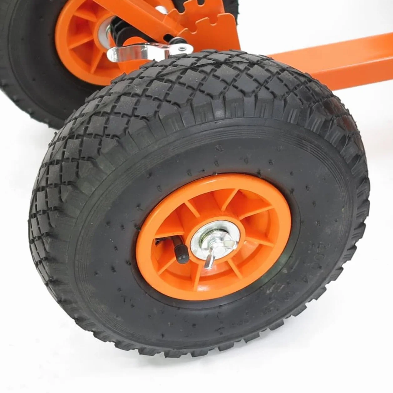 FUXTEC Pelle à Neige sur Roues Pliable 75 cm Largeur de Travail Hauteur 42 cm Hauteur réglable Angle de poussée réglable