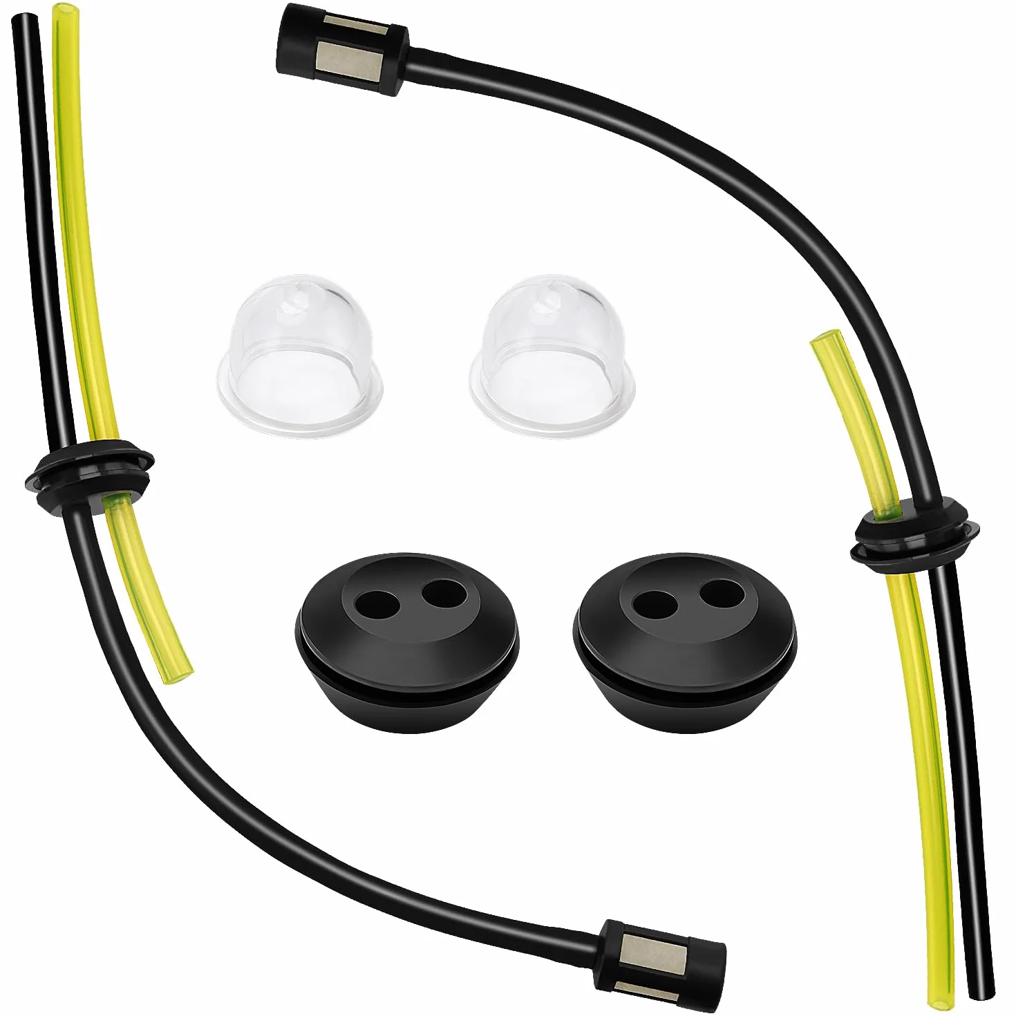 Kit Filtre à Essence Universel 2 Ensembles pour Débroussailleuse Coupe-Herbe