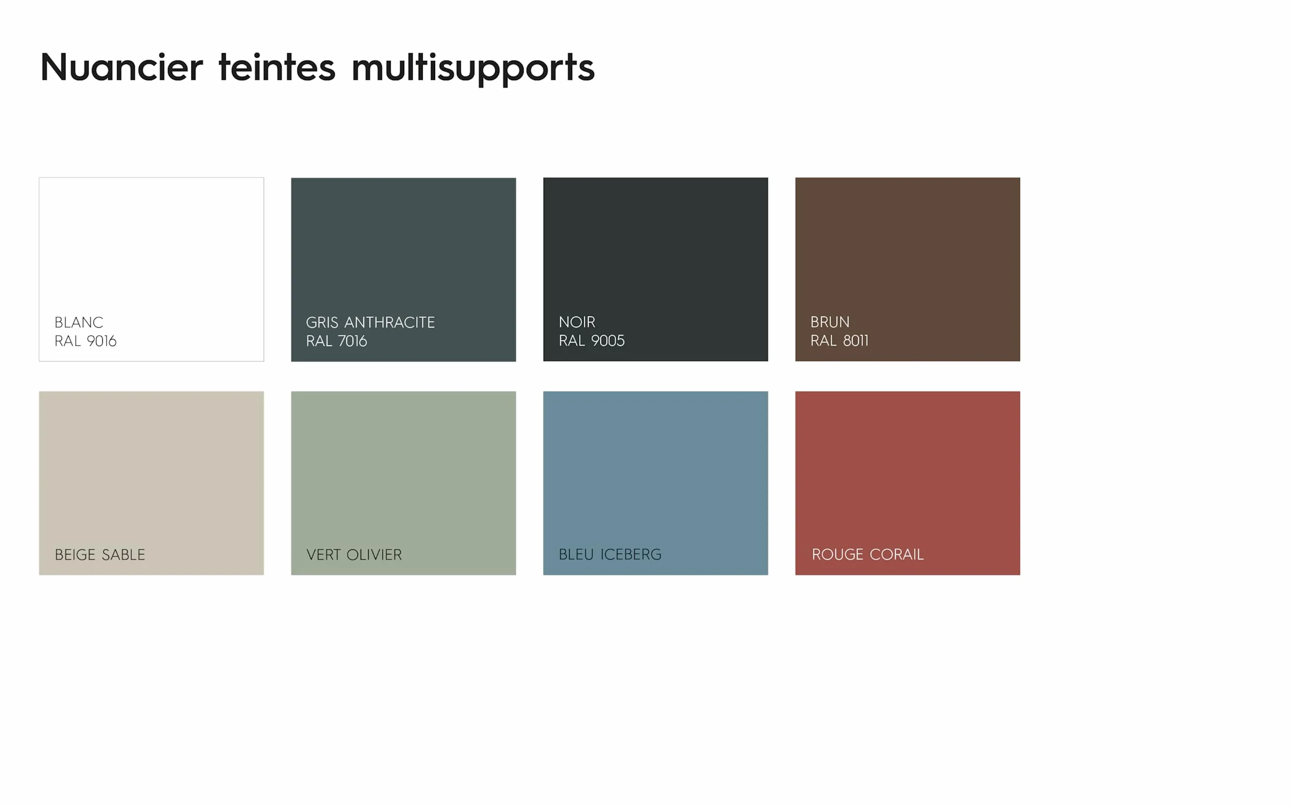 Tollens Peinture extérieure multisupport - Ultra résistante Haute qualité - Satin - Noir - 2L = 28m2