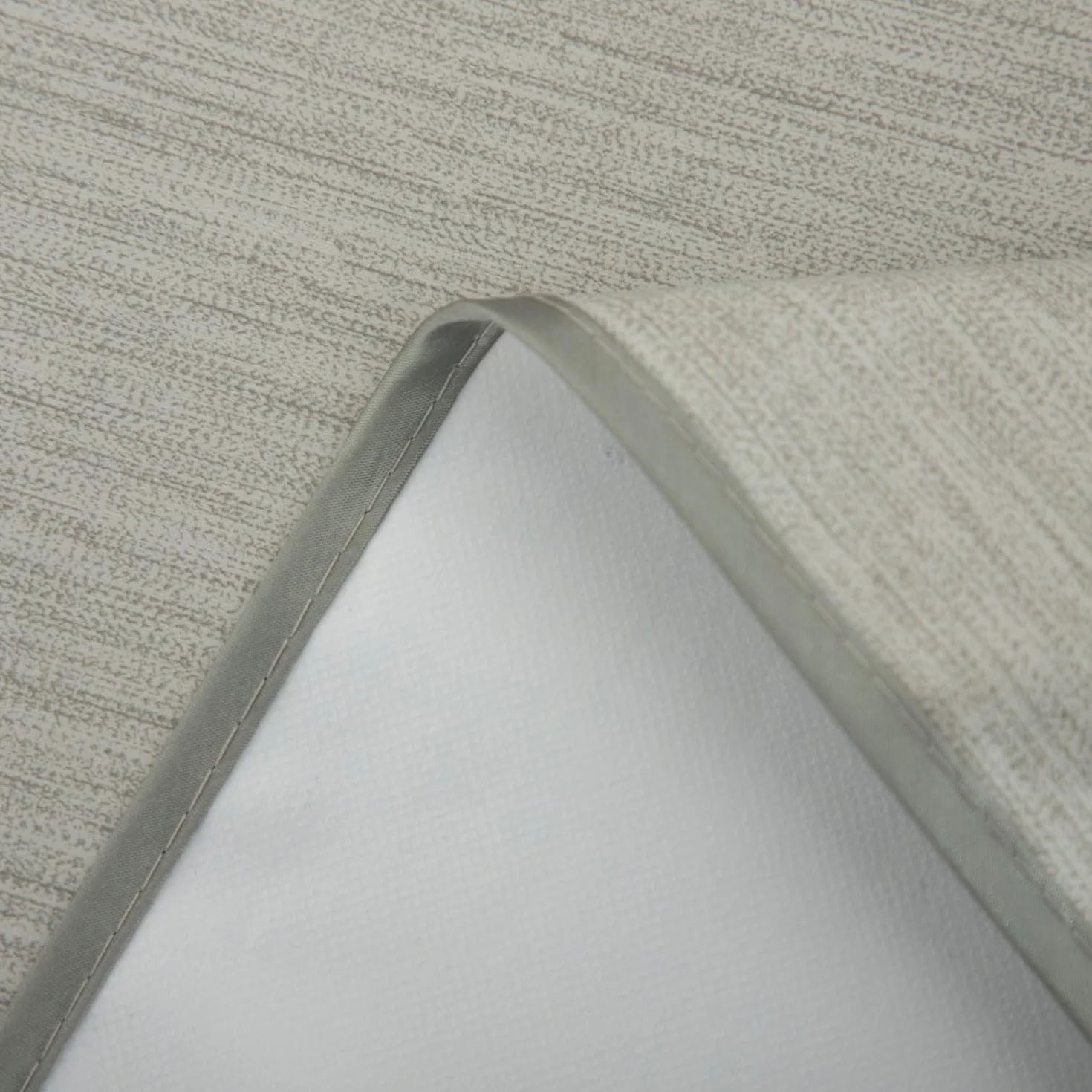 Nappe de table en toile cirée 130 x 160 cm lavable avec ourlet polyester