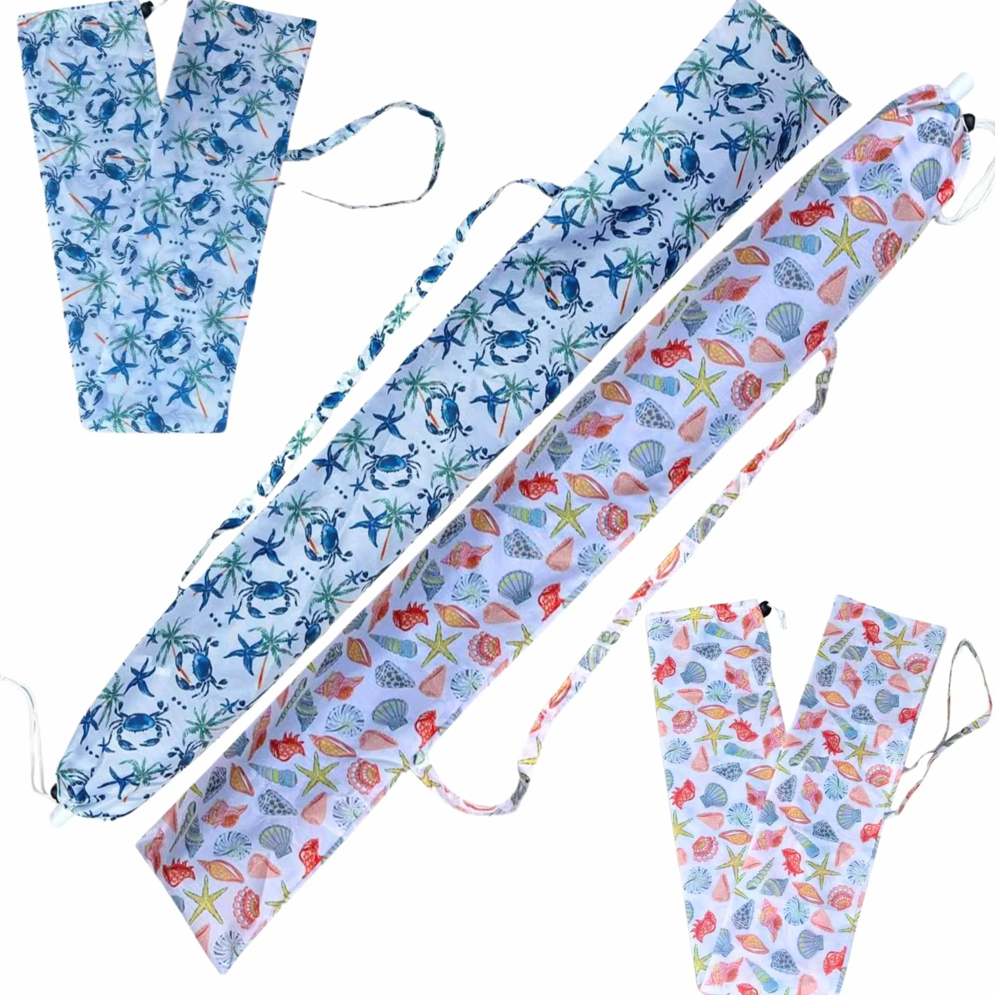 Housse de Parasol Bleue avec Poignée Résistante X2 - Accessoire de Rechange