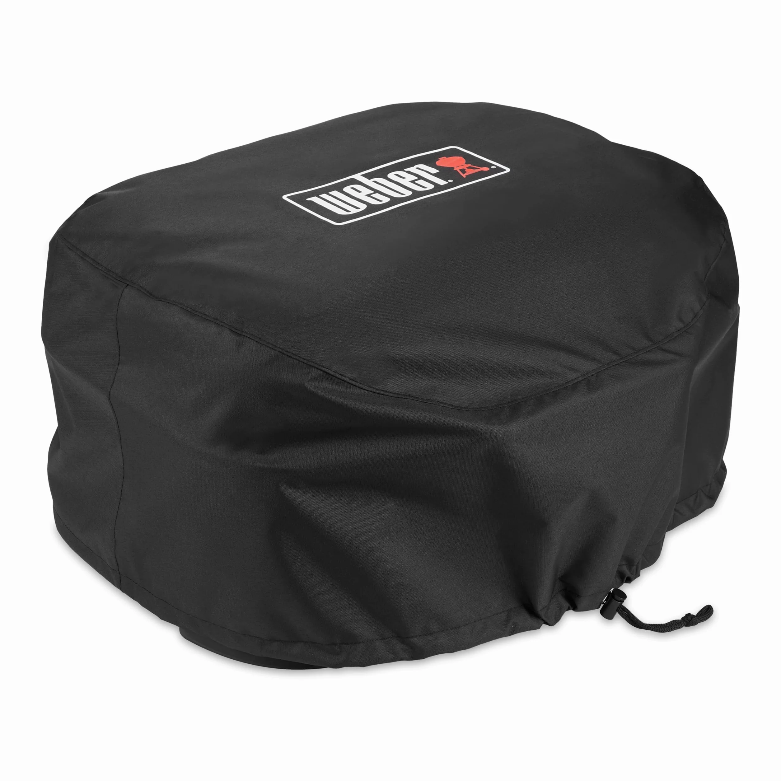 Weber Housse de Protection Type Bonnet pour Barbecue Lumin Compact, Respirante, Résistante aux UV et à l'Eau, Noir
