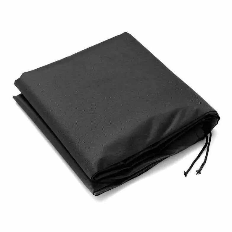Housses de banc de jardin imperméable 210D 3 places noir 134x66x89 cm