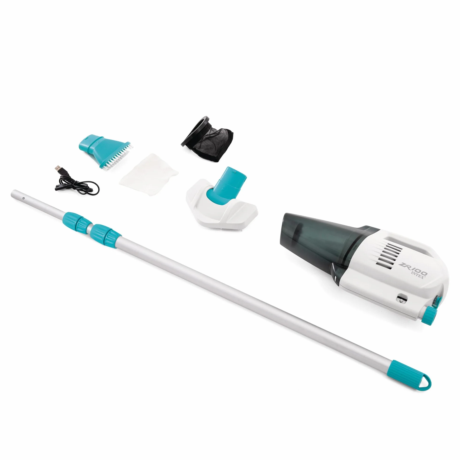 Intex Aspirateur de piscine et spa ZR100 45 litres PureSpas piscines hors sol creusées