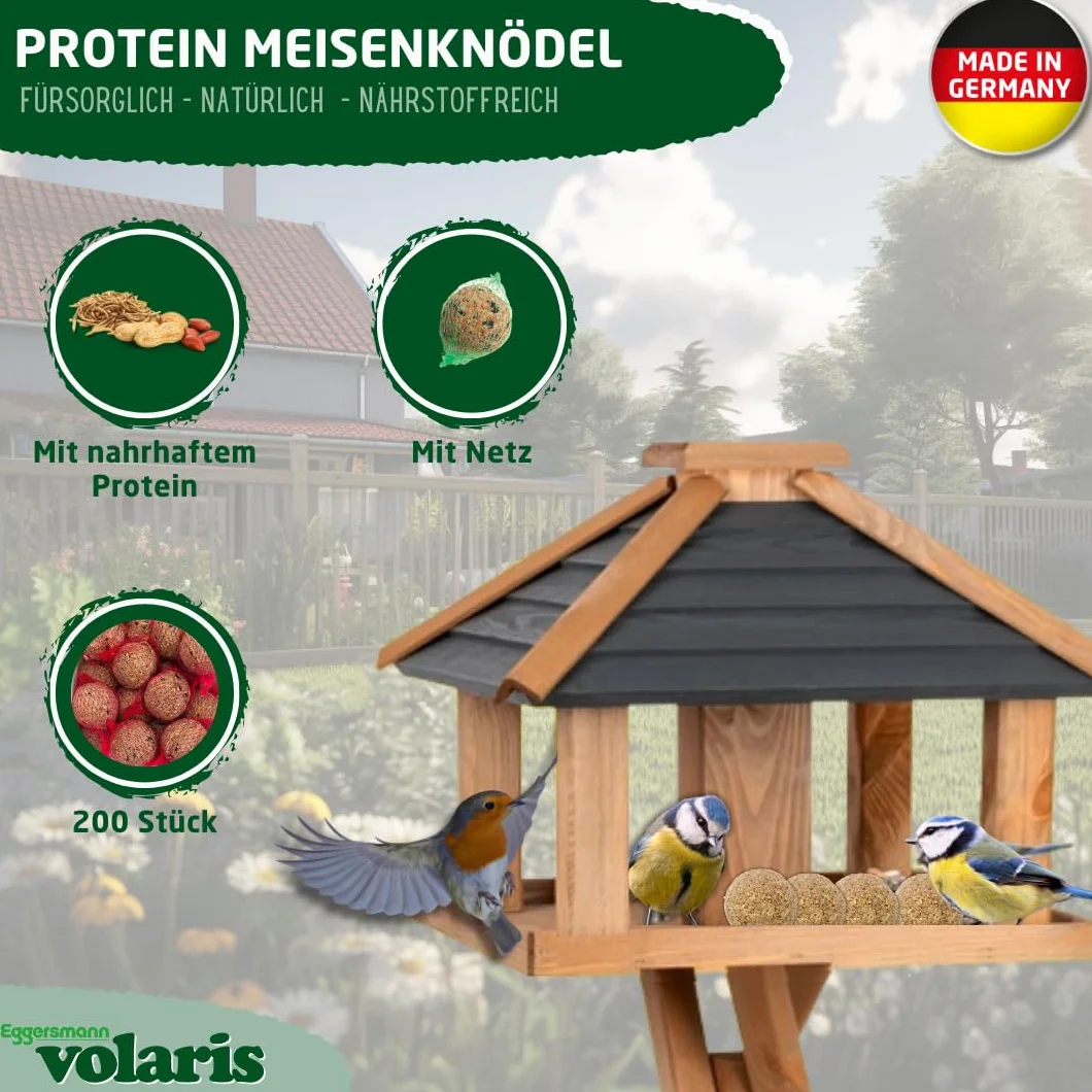 Eggersmann Boule de Graisse Oiseaux 18 kg - Alimentation pour Oiseaux Sauvages