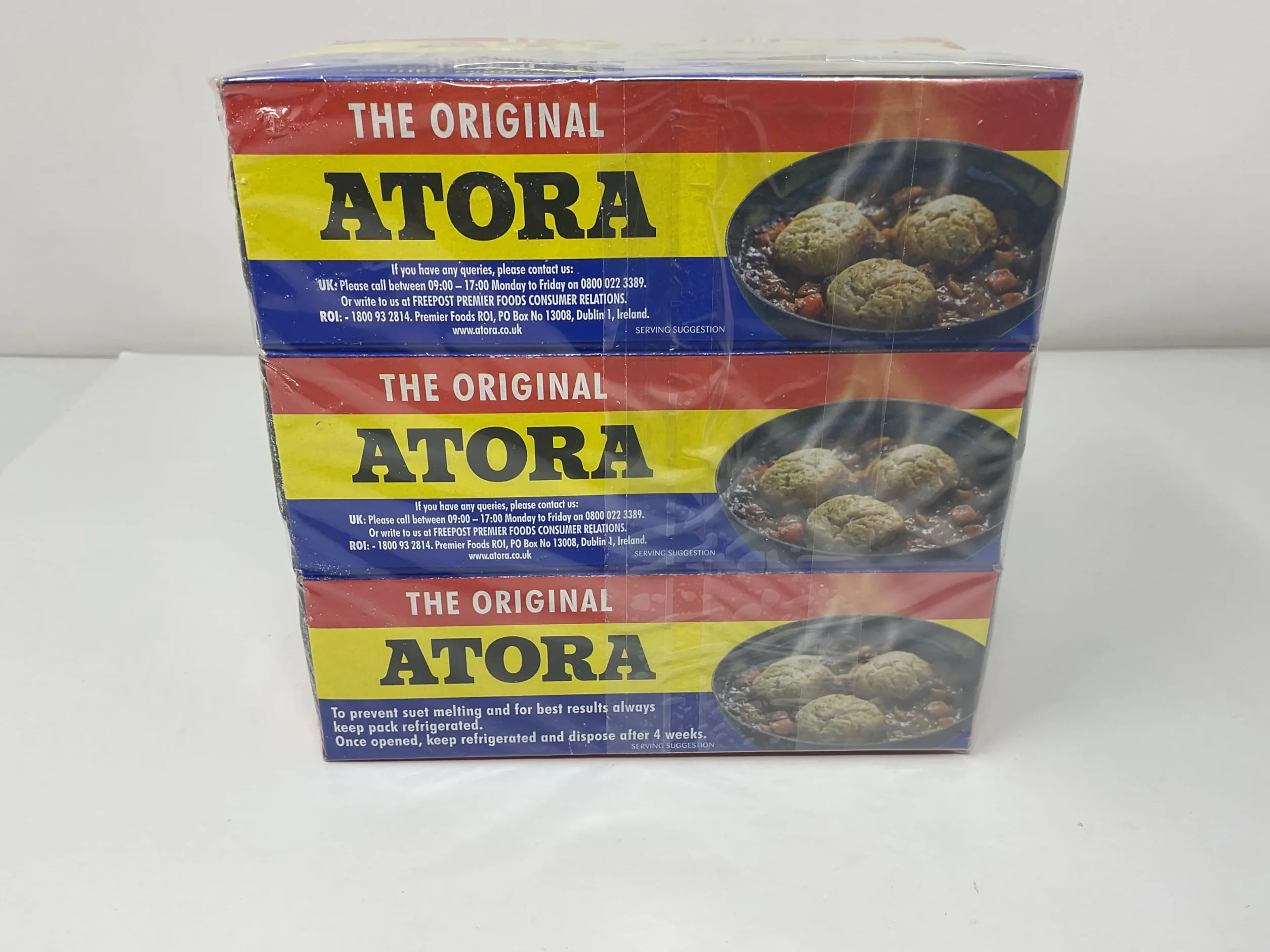 Atora The Original râpé Suet 3 x 200g