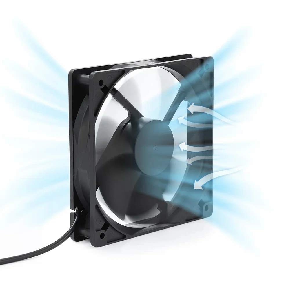Ventilateur panneau solaire DC 12W résistant aux intempéries pour poulailler serre remise
